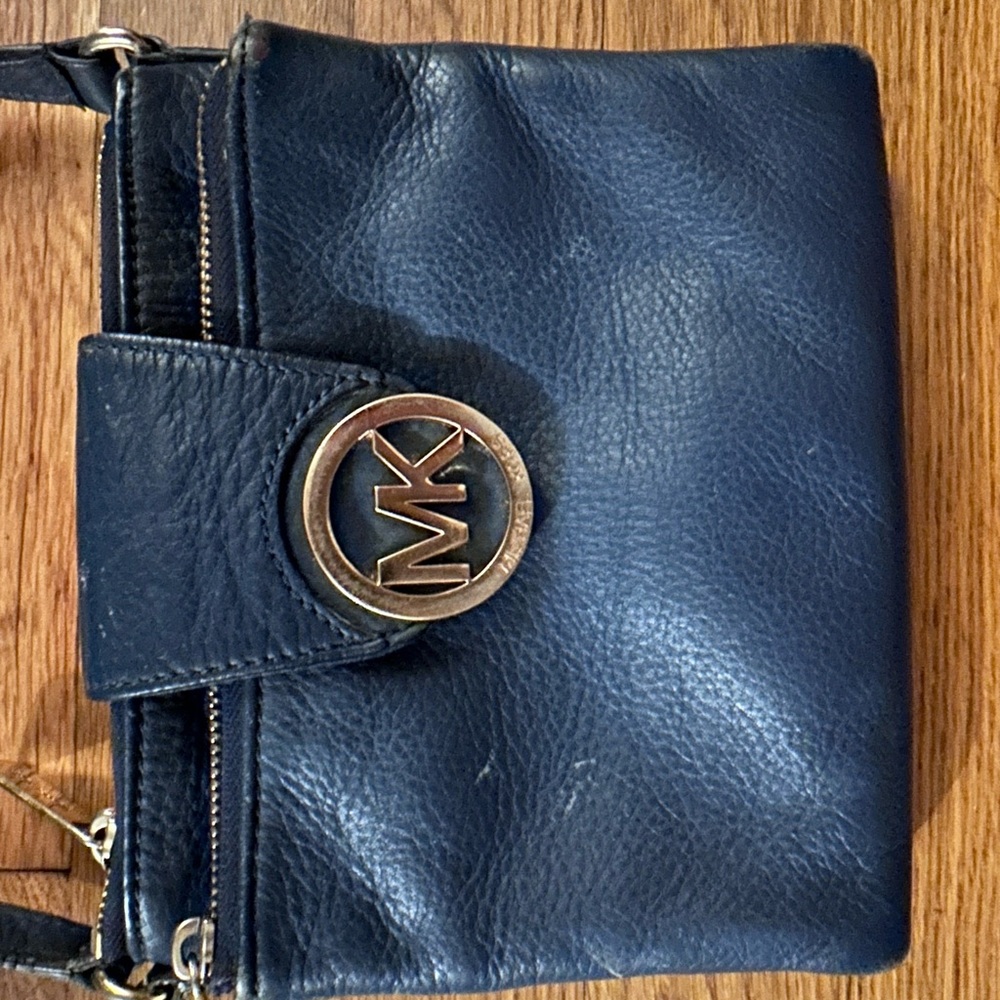 Michael Kors Navy Crossbody Purse